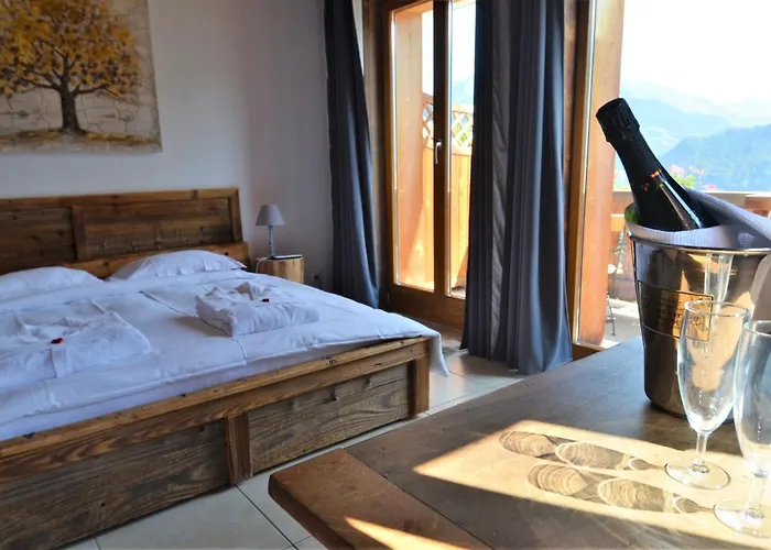 Pensión Les Et Roulottes Des Noisetiers Leysin